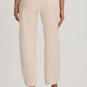 Paige Barrel Leg Jeans in Blonde Sand  like new size 24